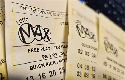 lotto max numbers last night.